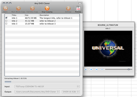 any dvd cloner for mac preview window