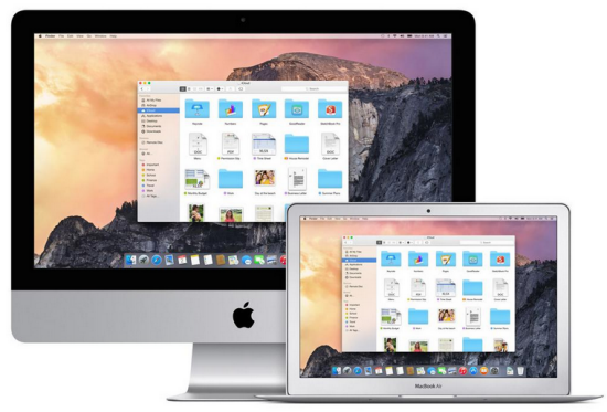 Apple released Mac OS X Yosemite
